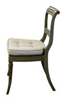 Pair of Regency Painted Side Chairs (6 of 7) Pair of Regency Painted Side Chairs (6 of 7)