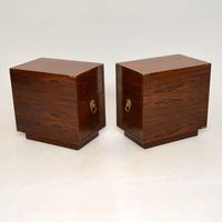 Pair of Military Campaign Style Rosewood Side Chests (6 of 10) Pair of Military Campaign Style Rosewood Side Chests (6 of 10)