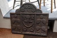 Charles I Period Fireback in Wonderful