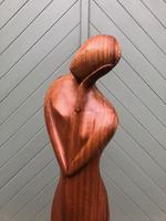 Unusual Carved Wooden Sculpture Faceless Lady (6 of 7) Unusual Carved Wooden Sculpture Faceless Lady (6 of 7)