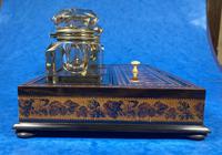 Victorian Rosewood & Tunbridge Ware Inkstand by Thomas Barton (19 of 24) Victorian Rosewood & Tunbridge Ware Inkstand by Thomas Barton (19 of 24)