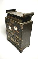 19th Century Japanese black lacquered Travelers Desk (6 of 7) 19th Century Japanese black lacquered Travelers Desk (6 of 7)