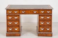 Superb Victorian Walnut 2 Pedestal Desk (2 of 10) Superb Victorian Walnut 2 Pedestal Desk (2 of 10)