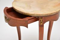 Antique French Inlaid King Wood & Onyx Side Table (5 of 6) Antique French Inlaid King Wood & Onyx Side Table (5 of 6)