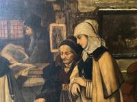 Substantial 19th Century Flemish Oil Painting of Locals in Brugge by Dumont (10 of 21) Substantial 19th Century Flemish Oil Painting of Locals in Brugge by Dumont (10 of 21)