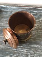 Arts & Crafts Copper & Brass Tobacco Jar (4 of 5) Arts & Crafts Copper & Brass Tobacco Jar (4 of 5)