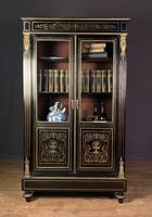 French Napoleon III Inlaid Brass Bookcase (2 of 11) French Napoleon III Inlaid Brass Bookcase (2 of 11)