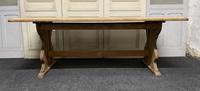 Bleached Oak Refectory Farmhouse Dining Table (2 of 13) Bleached Oak Refectory Farmhouse Dining Table (2 of 13)