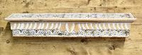 Moroccan Painted Folk Art Wall Shelf