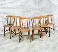 Set of 6 Stick Back Windsor Kitchen Chairs (2 of 6) Set of 6 Stick Back Windsor Kitchen Chairs (2 of 6)