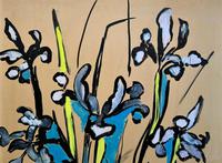 Large Beautiful 1958 Vintage Impressionist Floral Still Life Oil Painting (6 of 12) Large Beautiful 1958 Vintage Impressionist Floral Still Life Oil Painting (6 of 12)