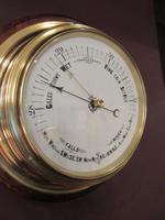 Antique Brass Bulkhead Marine Barometer (2 of 6) Antique Brass Bulkhead Marine Barometer (2 of 6)
