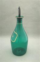 Splendid Bristol Green gilded Rum decanter (3 of 4) Splendid Bristol Green gilded Rum decanter (3 of 4)