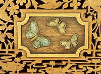 Unusual Pierced Box with Enamel Butterflies c.1920 (2 of 10) Unusual Pierced Box with Enamel Butterflies c.1920 (2 of 10)