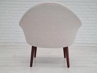 Danish Design, Hans Olsen, Completely Renovated-reupholstered Armchair 1960s, KVADRAT Wool & Teak (6 of 14) Danish Design, Hans Olsen, Completely Renovated-reupholstered Armchair 1960s, KVADRAT Wool & Teak (6 of 14)