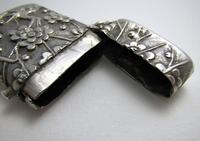 Very Rare Wang Hing Solid Silver Chinese Export Antique Vesta Case Match Box, 19th-Century c.1890 (7 of 9) Very Rare Wang Hing Solid Silver Chinese Export Antique Vesta Case Match Box, 19th-Century c.1890 (7 of 9)