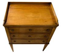 Continental Fruitwood Small Chest of Drawers (4 of 7) Continental Fruitwood Small Chest of Drawers (4 of 7)