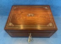 William IV Rosewood Box with Mother of Pearl Inlay (4 of 13) William IV Rosewood Box with Mother of Pearl Inlay (4 of 13)