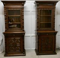 Pair of French Carved Gothic Oak Bookcases (3 of 12) Pair of French Carved Gothic Oak Bookcases (3 of 12)