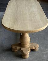 Large French Bleached Oak Monastery Dining Table (17 of 18) Large French Bleached Oak Monastery Dining Table (17 of 18)