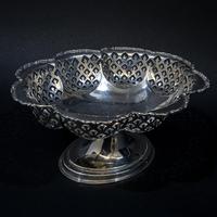 Silver Pedestal Bowl Silver Pedestal Bowl