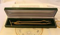 Vintage Pocket Watch Chain 1950s 14ct Rolled Gold Double Albert With Sliding T Bar (11 of 11) Vintage Pocket Watch Chain 1950s 14ct Rolled Gold Double Albert With Sliding T Bar (11 of 11)