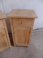 Quality Pair of Tall Antique Pine Bedside Cabinets to wax / paint (5 of 8) Quality Pair of Tall Antique Pine Bedside Cabinets to wax / paint (5 of 8)