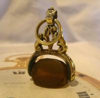Antique Pocket Watch Chain Fob 1870s Victorian Huge Brass & Amber Stone Swivel Fob (4 of 10) Antique Pocket Watch Chain Fob 1870s Victorian Huge Brass & Amber Stone Swivel Fob (4 of 10)