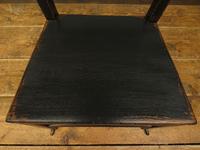 Small Antique Wooden Black Painted Chair, Gothic Shabby Chic (5 of 13) Small Antique Wooden Black Painted Chair, Gothic Shabby Chic (5 of 13)