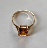 Vintage 9ct Gold Citrine Solitaire Ring Size Q (6 of 8) Vintage 9ct Gold Citrine Solitaire Ring Size Q (6 of 8)