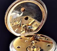 Antique Fine Silver Pocket Watch, Ladies Fob Watch (8 of 13) Antique Fine Silver Pocket Watch, Ladies Fob Watch (8 of 13)