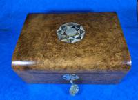 Victorian Walnut Jewellery Box with Inlay (12 of 15) Victorian Walnut Jewellery Box with Inlay (12 of 15)