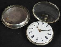 Antique Silver Pair Case Pocket Watch Fusee Verge Escapement Key Wind Enamel Dial James Bucknell (2 of 11) Antique Silver Pair Case Pocket Watch Fusee Verge Escapement Key Wind Enamel Dial James Bucknell (2 of 11)