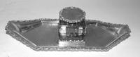 Edwardian Solid Silver Inkstand (3 of 6) Edwardian Solid Silver Inkstand (3 of 6)