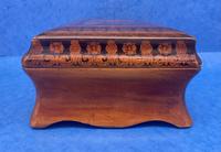 William IV Birch Penwork Jewellery Box (6 of 16) William IV Birch Penwork Jewellery Box (6 of 16)