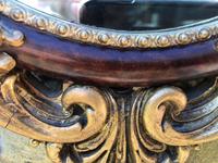 Pair of Quality Walnut & Parcel Gilt Oval Wall Mirrors (9 of 9) Pair of Quality Walnut & Parcel Gilt Oval Wall Mirrors (9 of 9)