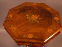 Very Good Victorian Hexagonal Sewing Stand (8 of 9) Very Good Victorian Hexagonal Sewing Stand (8 of 9)