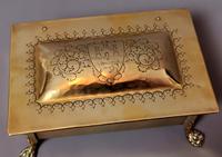Antique Brass Tobacco Box, Heraldic (8 of 13) Antique Brass Tobacco Box, Heraldic (8 of 13)
