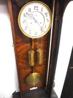 Gustav Becker Antique Walnut & Ebonised 8-day Twin Weight Striking Vienna Regulator Wall Clock (14 of 14) Gustav Becker Antique Walnut & Ebonised 8-day Twin Weight Striking Vienna Regulator Wall Clock (14 of 14)