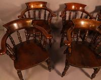 Harlequin Set of 6 Victorian Captains Chairs (5 of 10) Harlequin Set of 6 Victorian Captains Chairs (5 of 10)