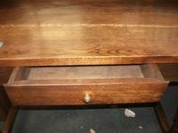 Solid Oak Bobbin Leg Table with Drawer (3 of 4) Solid Oak Bobbin Leg Table with Drawer (3 of 4)