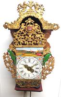 Wow! Antique 18th Century Dutch Stoelklok Wall Clock Verge Wall Clock (4 of 12) Wow! Antique 18th Century Dutch Stoelklok Wall Clock Verge Wall Clock (4 of 12)
