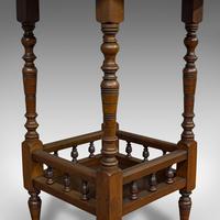 Antique Lamp Table, English, Walnut, Octagonal, Side, Games, Edwardian c.1910 (7 of 10) Antique Lamp Table, English, Walnut, Octagonal, Side, Games, Edwardian c.1910 (7 of 10)