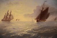 Oil Painting by Thomas Lucop "Early Evening" (3 of 4) Oil Painting by Thomas Lucop "Early Evening" (3 of 4)