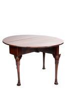 Fine Georgian period Mahogany Drake foot drop leaf table (4 of 8) Fine Georgian period Mahogany Drake foot drop leaf table (4 of 8)