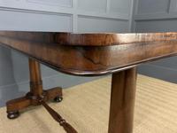 Good William IV Rosewood Library Stretcher Table (6 of 12) Good William IV Rosewood Library Stretcher Table (6 of 12)