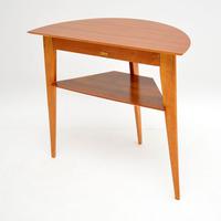 1960’s Vintage Walnut Console Table by H. Shaw (7 of 10) 1960’s Vintage Walnut Console Table by H. Shaw (7 of 10)