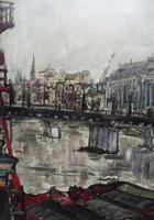 Large Oil on Board The Thames Listed Artist Sheila Appleton (2 of 12) Large Oil on Board The Thames Listed Artist Sheila Appleton (2 of 12)