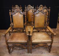 Antique Oak Dining Chairs - English Farmhouse Chair 1880 (3 of 9) Antique Oak Dining Chairs - English Farmhouse Chair 1880 (3 of 9)
