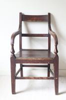 19th Century Scottish Vernacular Glasgow Pattern Joined Armchair Reddish Stain c.1880 (8 of 46) 19th Century Scottish Vernacular Glasgow Pattern Joined Armchair Reddish Stain c.1880 (8 of 46)
